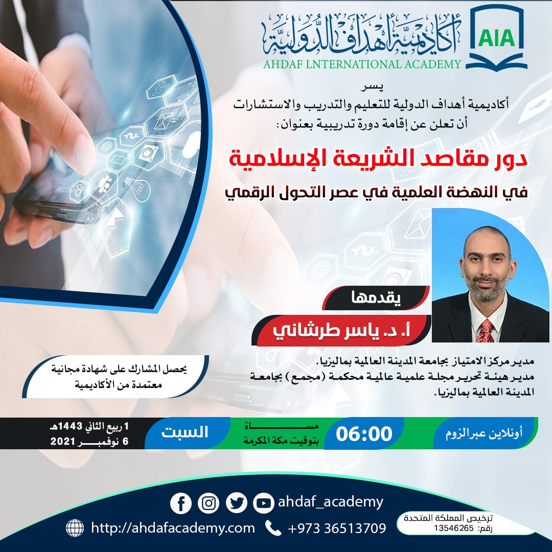 The role of the purposes of Sharia in the scientific renaissance